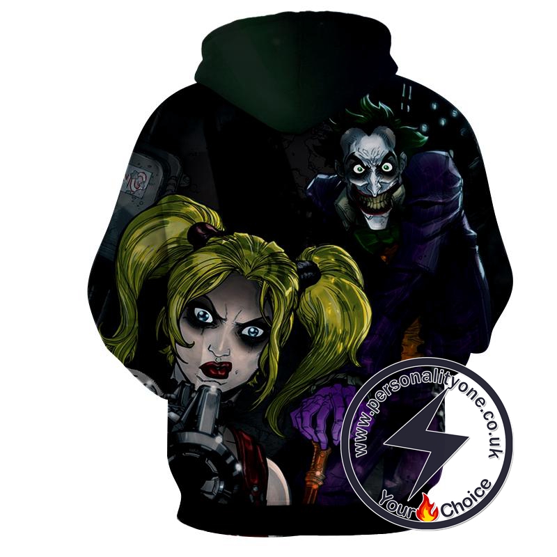 Harley Quinn - Harley Quinn 3D - Hoodies